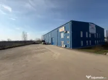 Hală industrială Jilava 1.000 mp, birouri 250 mp, curte 1.500 mp, ISU