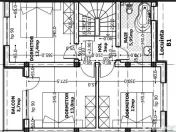 Vila la alb/4cam,2bai+parcare/centru Popesti Leordeni 
