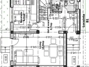 Vila la alb/4cam,2bai+parcare/centru Popesti Leordeni 
