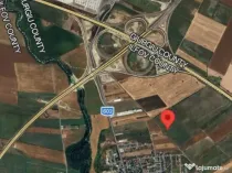 Vand 5000mp teren intravilan 800m intersectia AUTOSTRAZILOR A0 A1