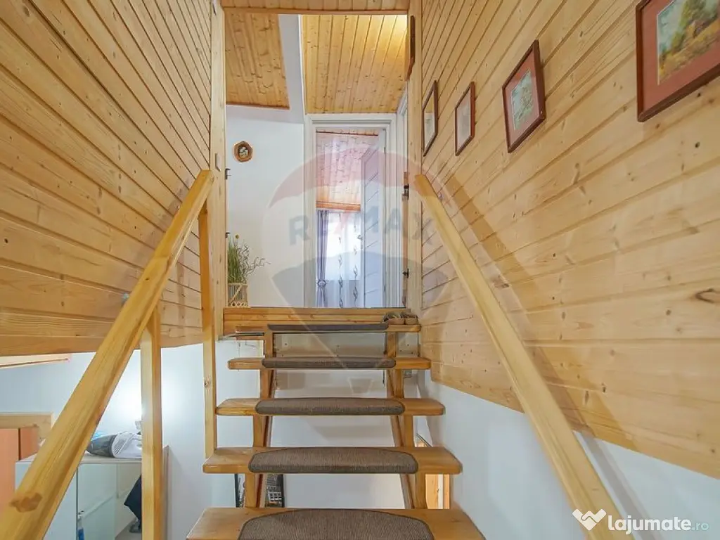 Investiție: Pensiune + Casă lemn, priveliște superbă,...