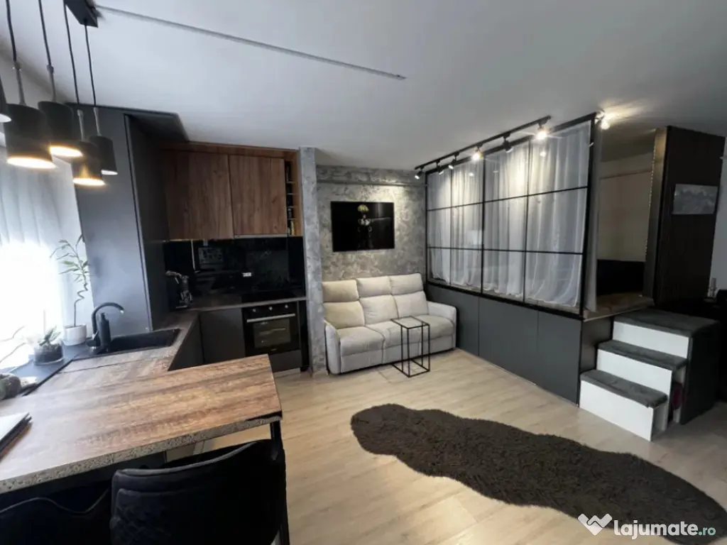 Garsoniera mobilata si utilata - zona Sanpetru