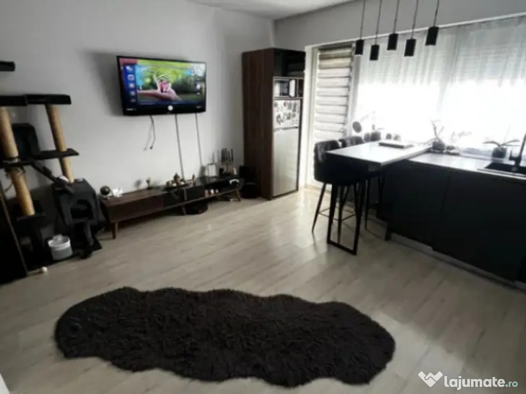 Garsoniera mobilata si utilata - zona Sanpetru