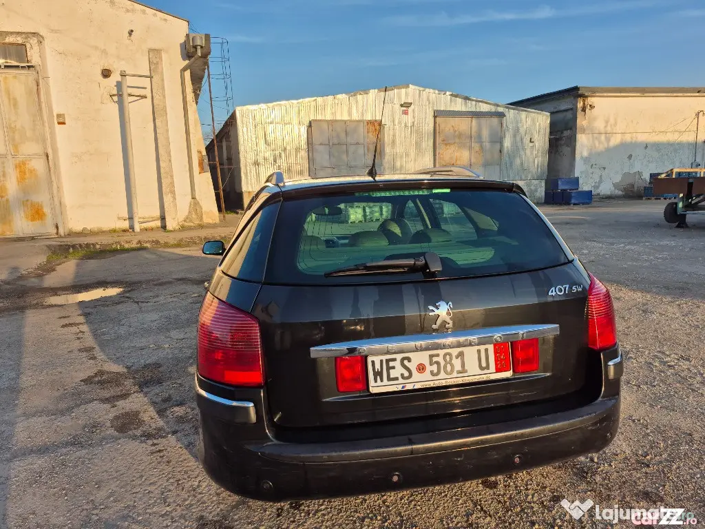 Peugeot 407,2.0Hdi Automatik 136cp,16v,Euro4,primul proprietar in România