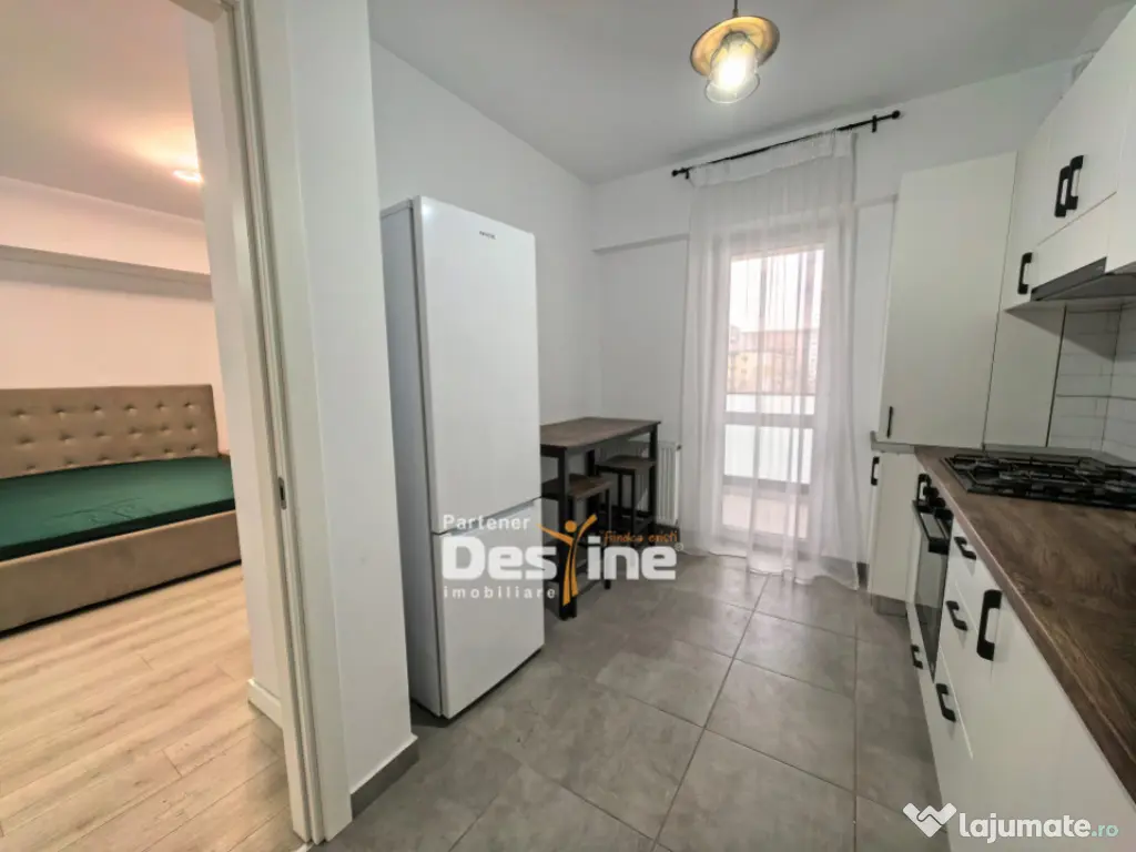 Apartament 1 camera 45 mp mobilat și utilat + loc de parcar