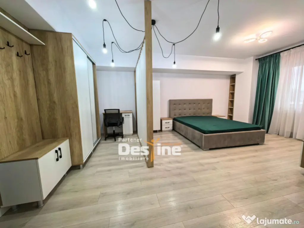 Apartament 1 camera 45 mp mobilat și utilat + loc de parcar