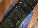 Tastatură gaming Marvo iluminată + mousepad (set)