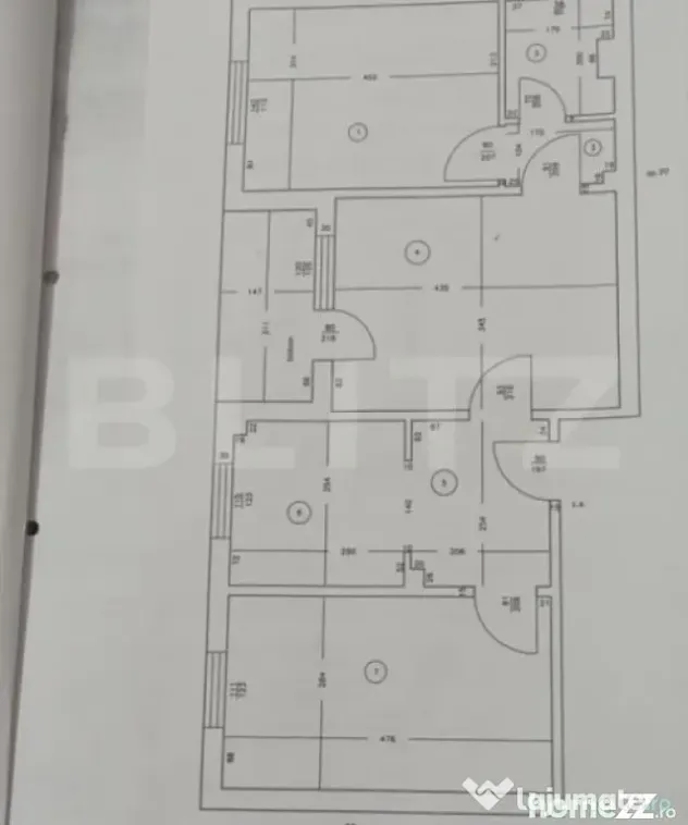 Apartament 3 camere, 62.42 mp, zona semicentrală - Filiași - Craiova (Dolj)
