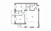 Apartament 3 camere, etaj 2, bloc nou- zona Obcini