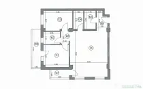 Apartament 3 camere, etaj 2, bloc nou- zona Obcini