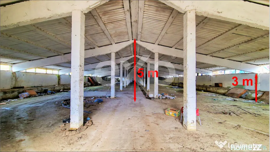 Hala industriala 2000 mp + teren 2776 mp | Rasnov – zona i