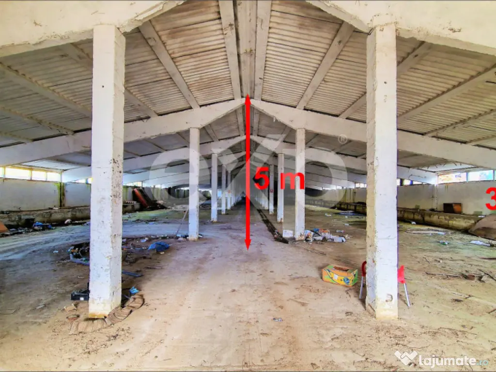 Hala industriala 2000 mp + teren 2776 mp | Rasnov – zona i