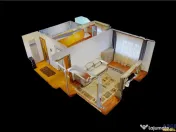 Garsoniera, decomandata, mobilata, echipata, Astra, Brasov 