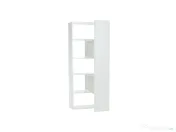 Etajeră, alb, KLOE din PAL L73 x P33 x H188 cm 