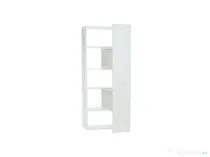 Etajeră, alb, KLOE din PAL L73 x P33 x H188 cm