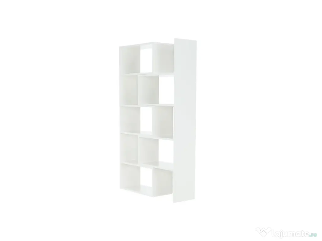 Etajeră, alb, KLOE din PAL L73 x P33 x H188 cm