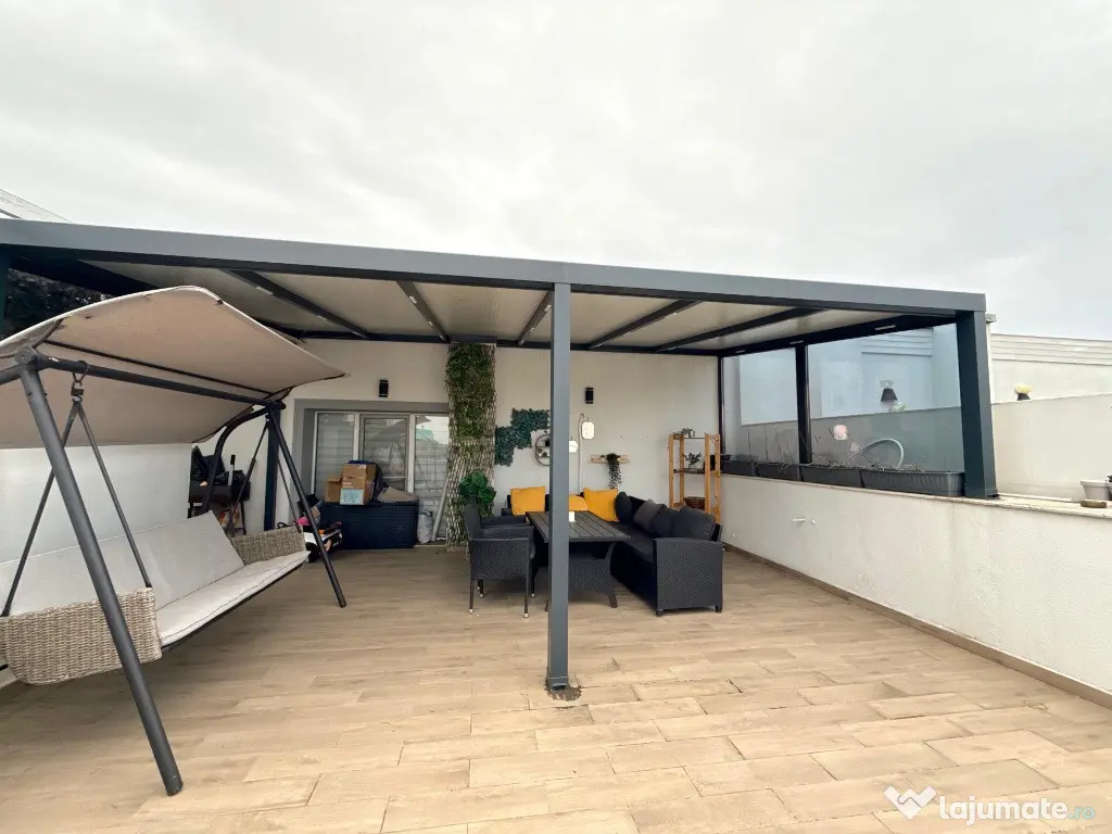 COSMOPOLIS - Apartament 4 camere, mobilat si utilat, terasa mare