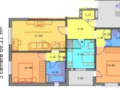 3 camere - Aparatorii Patrie - Str Frumusani 