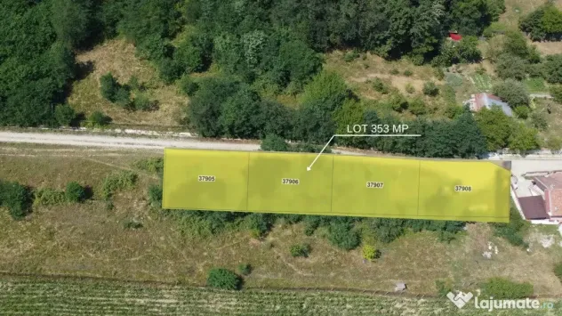 TEREN IDEAL PENTRU A-FRAME SAU UN CONTAINER MODERN