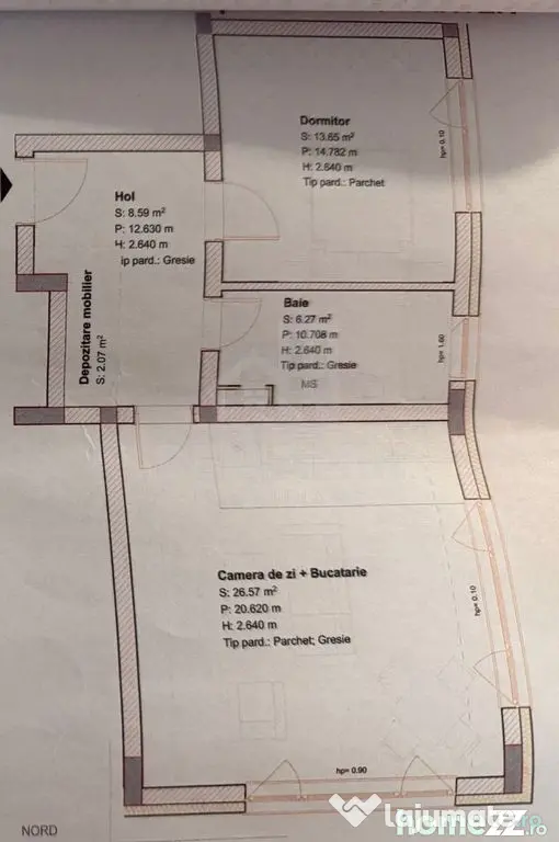 2 Camere-Coresi-Parcare subterana-55mp-Nelocuit-Mobilat-U... - Brasov (Brasov)