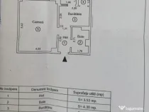 Apartament 1 camera, confort 1 decomandat, Buzaului, sprafat