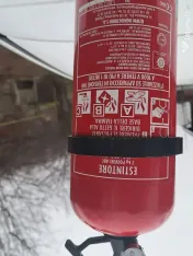 Stingător auto cu pulbere 2,5 kg 