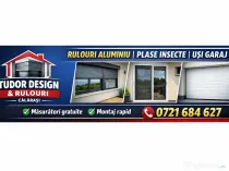 Rulouri aluminiu,plase insecte si pisici,usi de garaj