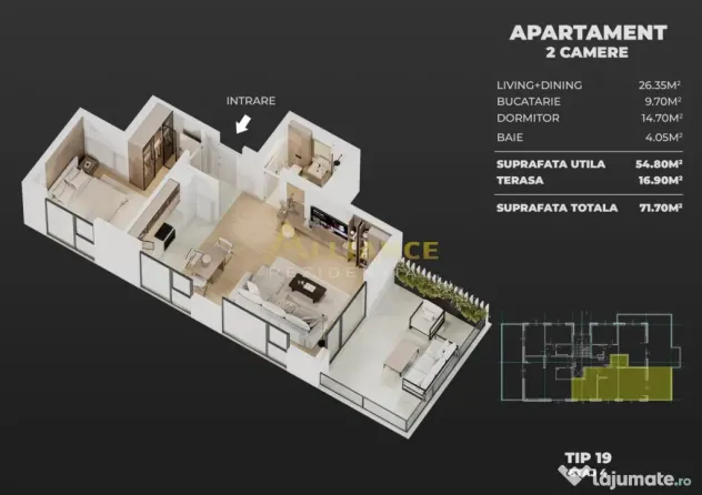 Apartamente 2 si 3 camere - Popesti Leordeni