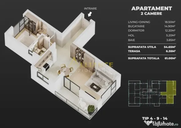Apartamente 2 si 3 camere - Popesti Leordeni