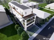 4 camere cu terasa de 22 mp, 3 bai, etaj 1/3, FINISAT MOD... 