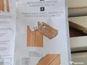 Tocuri de uși interior albe 