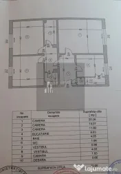Apartament 3 camere, decomandat, 13 Septembrie 