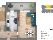 Drumul Binelui - 2 camere - centrala proprie - garaj subtera 