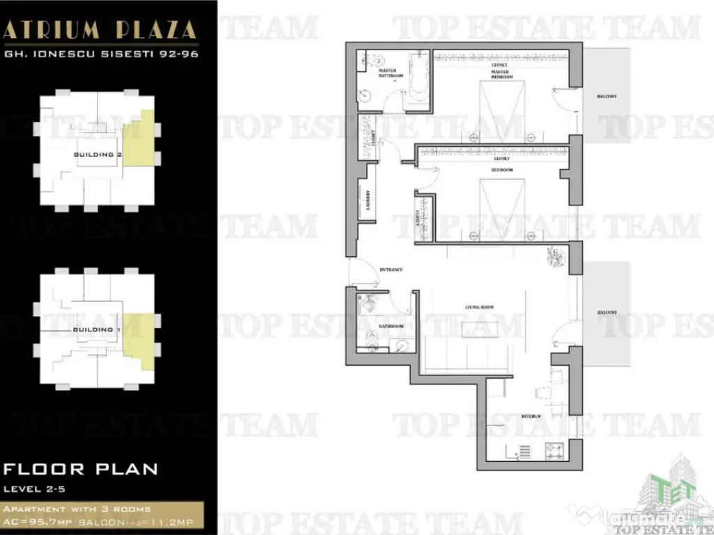 Apartament 3 camere in bloc nou Sisesti