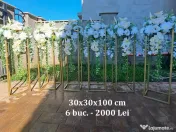 Stalpi coloane aranjamente florale evenimente 