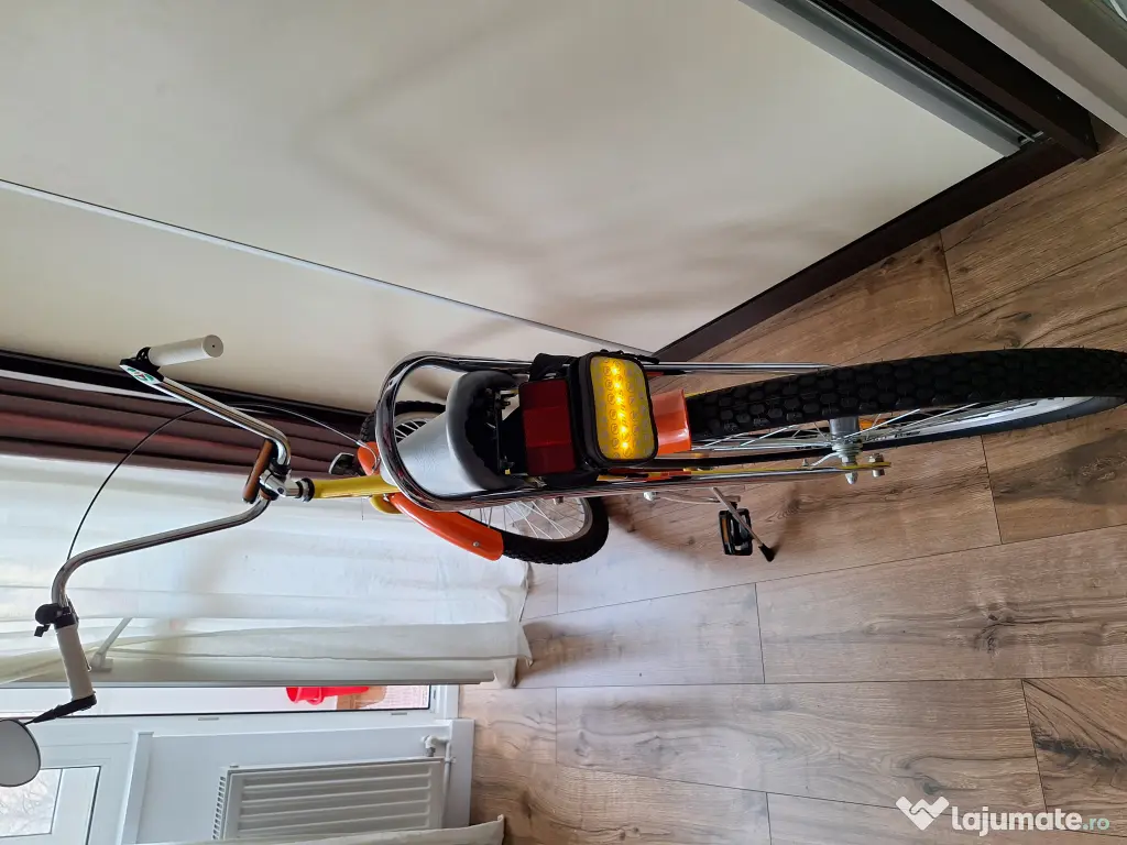 Bicicleta noua Pegas Strada 2 galben pastel