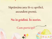 🐣 TE PAȘTE O SURPRIZĂ PE FACEBOOK! 