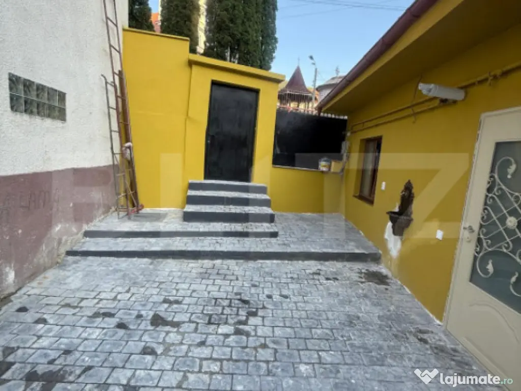 Casa de inchiriat, 2 camere, 60 mp, renovata, mobilata - zon