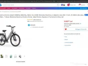 Bicicleta Electrica asistata si cu acceleratie 