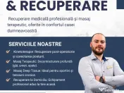 Kinetoterapeut Vizeteu Alexandru Recuperare Medicală și Masaj la Domiciliu Iași 