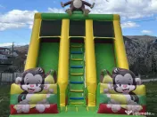 Inchiriez topogan gonflabil cu 2 pante de coborare*transport si montaj