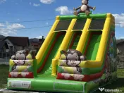 Inchiriez topogan gonflabil cu 2 pante de coborare*transport si montaj