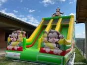 Inchiriez topogan gonflabil cu 2 pante de coborare*transport si montaj 