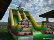 Inchiriez topogan gonflabil cu 2 pante de coborare*transport si montaj 