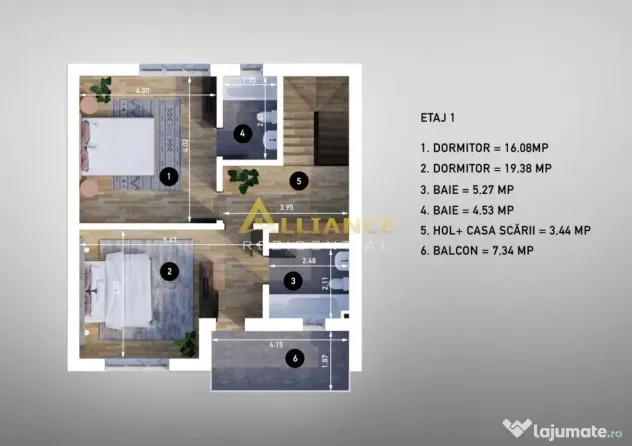 Casa Tip Duplex P 1, Strada Astrelor