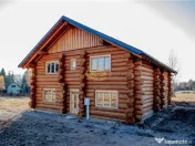 Casa din lemn rotund (Izvoru Muresului, str. Garii) 