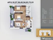 3 camere decomandate 5 min N.Teclu 