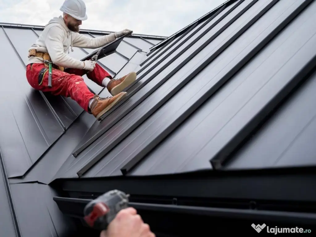 Jgheaburi burlane țiglă metalică reparatii montaj