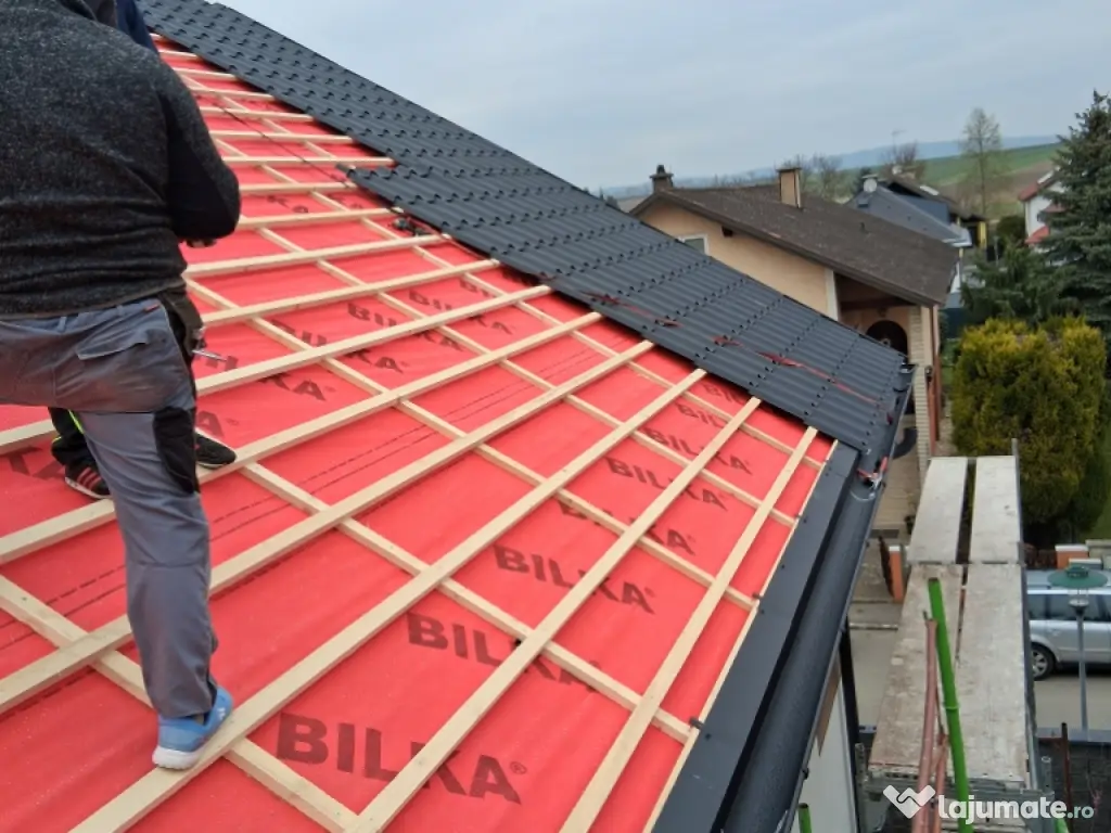 Jgheaburi burlane țiglă metalică reparatii montaj