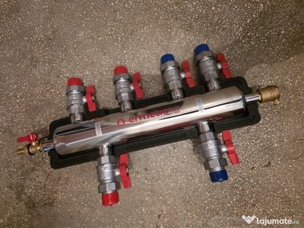 Butelie egalizare inox complet echipata